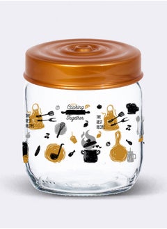 HEREVIN Decorated Canister-Let's Cooking Assorted shapes may vary 