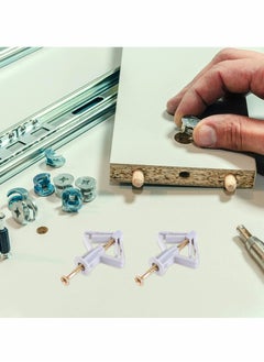 Generic Drywall Anchors Kit Hollow Wall Anchors Self Tapping Sheetrock Anchors Plasterboard Fixings Wall Fixing Screws  - Image 5