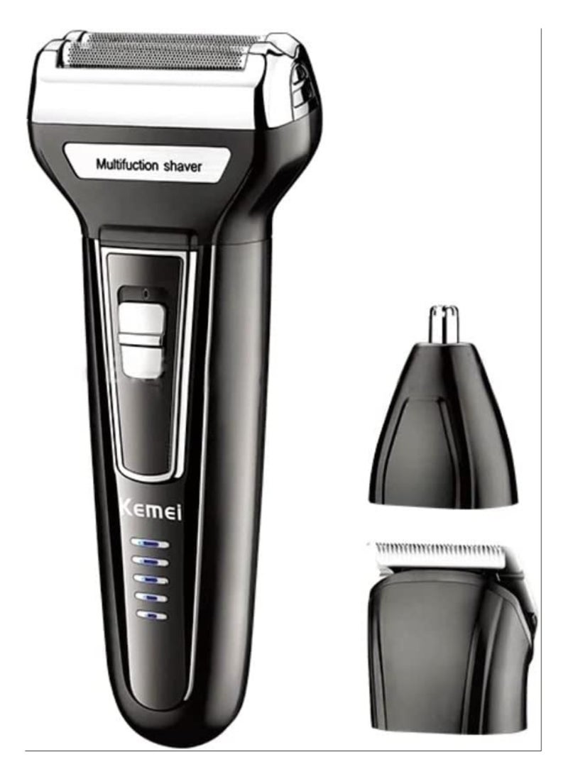 Rechargeable Electric All-In-One Trimmer Kit Black/Silver/Clear - Image 1
