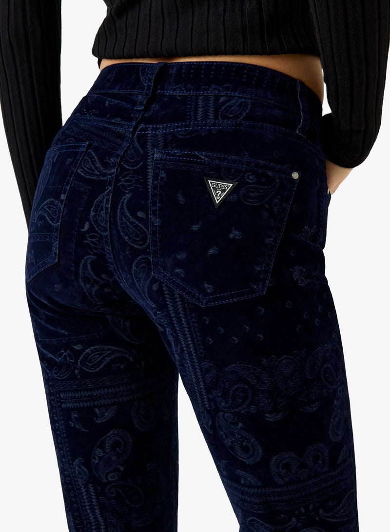 GUESS Sexy Flare High Waist Bootcut Jeans - Image 3