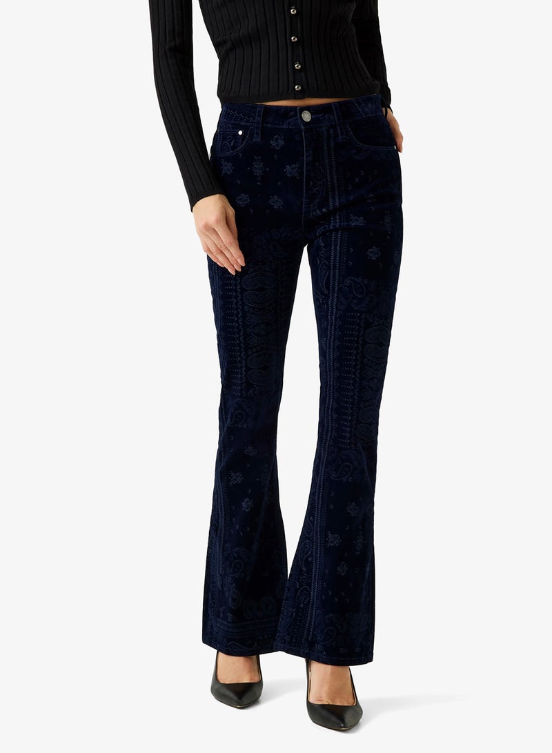 GUESS Sexy Flare High Waist Bootcut Jeans - Image 1