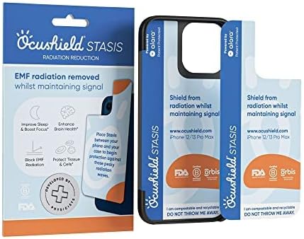 Ocushield Ultra Thin EMF Radiation Protection Insert for iPhone 13 - Maintain Signal Strength While Protecting from EMF