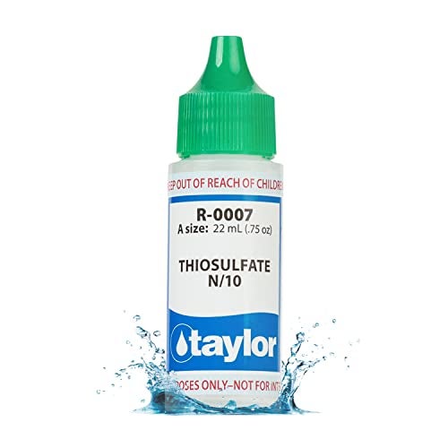 TAYLOR TECHNOLOGIES INC R-0007-A THIOSULFATE #7 N/10 3/4 OZ - Image 1