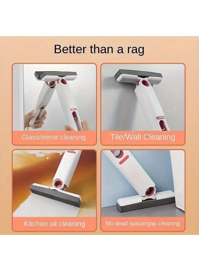 1 قطعة ممسحة إسفنجية فائقة الامتصاص، منظف متعدد الاستخدامات لداخل السيارة والحمام والنوافذ - Image 5
