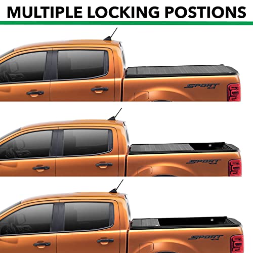 RealTruck Gator Covers Gator Recoil Retractable Truck Bed Tonneau Cover | G30373 | Fits 2015 - 2020 Ford F-150 5' 7" Bed (67.1") - Image 3