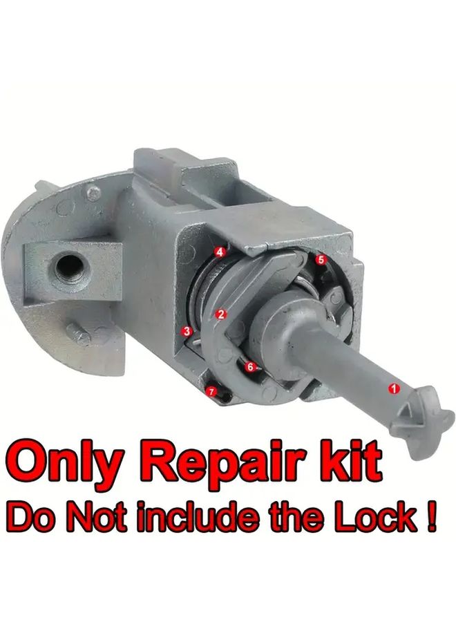 Front Door Handle Lock Cylinder Barrel Paddle Repair Kit 1 Kit 45mm Replacement For 3 Series E46 1998 2006 316 318 320 323 325 328 330 I D Ti Td Ci Xi M3 51218244050 51218244049 51217019973 - Image 5