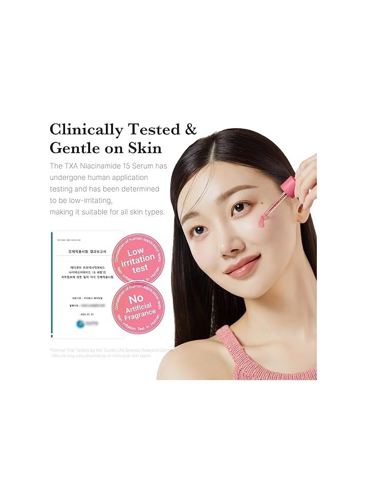 Medicube medicube TXA+Niacinamide 15% Glow Facial Seurm for After Spot Care | All-in-One Daily Korean Skincare | Uneven Skin Tone, Texture, and Hydration Care | High-Potency Tranexamic Acid 5% | 1.01 fl.oz  - Image 3