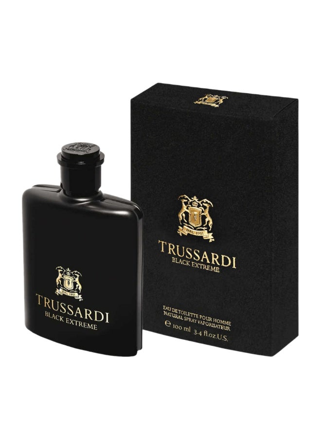 TRUSSARDI - Black Extreme Edt 100Ml - Image 1