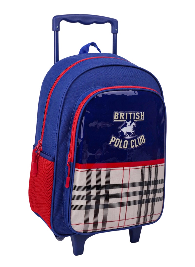 Trucare Motto Design CBPC3 5-in-1 Trolley School Bag Set, 16-Inch- Backpack, Lunch Bag, Water Bottle, Pencil Case & Lunch Box - Image 2