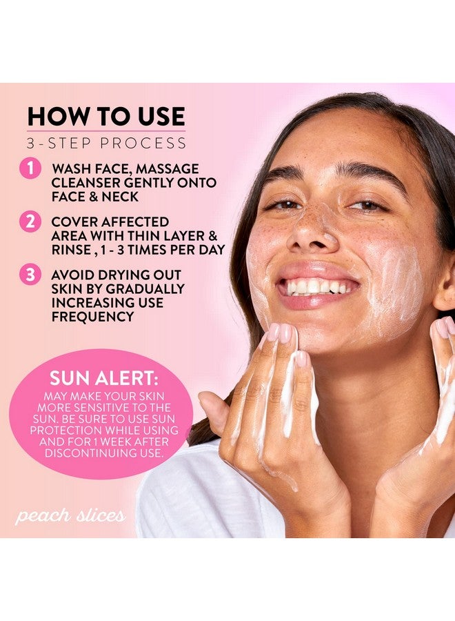 Peach Slices | Acne Clarifying Cleanser | Deep Cleans & Prevents Acne | 2% Salicylic Acid | Hyaluronic Acid | Sulfate-Free | Hydrates & Calms Skin | Gentle Formula | Face Wash | Cruelty-Free | 4 oz - Image 5