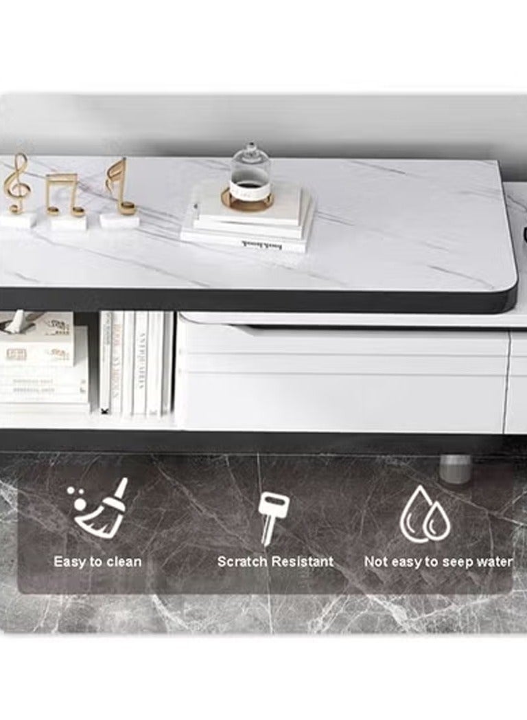 keke Living Room Modern Shelf Storage Cabinet Table - Image 5