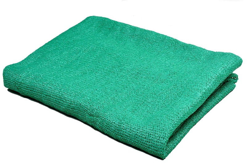 Kuber Industries 10 x 6 ft. Sun Mesh Sunblock Shade Cloth UV Resistant Shade for Garden/Home/Lawn/Netting/Sports | Green Net/Agro Net (Green) - Image 3