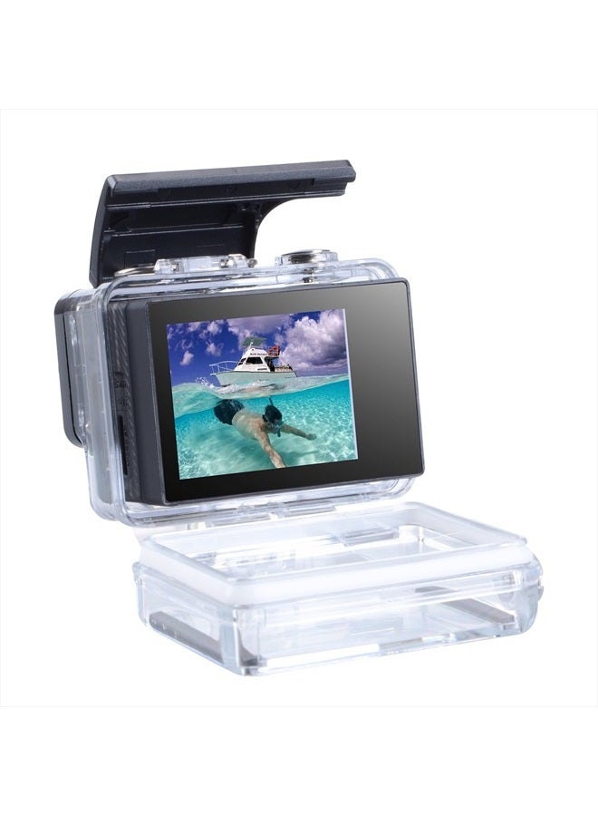 Suptig LCD Screen 2.0 Inch LCD BacPac Non-Touch Screen for Gopro Hero 4 3+ 3 with Waterproof Back Cover - Image 4