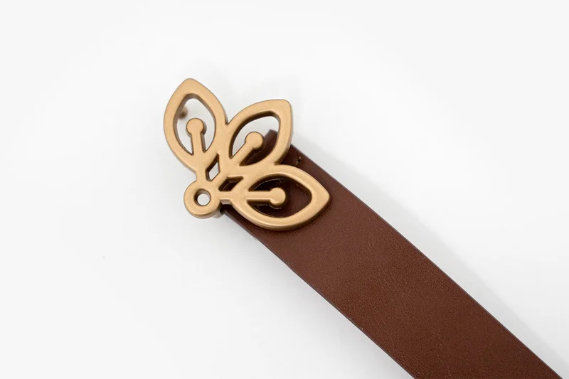 إي جي إل حزام نسائي من إيجل - بني وأحمر