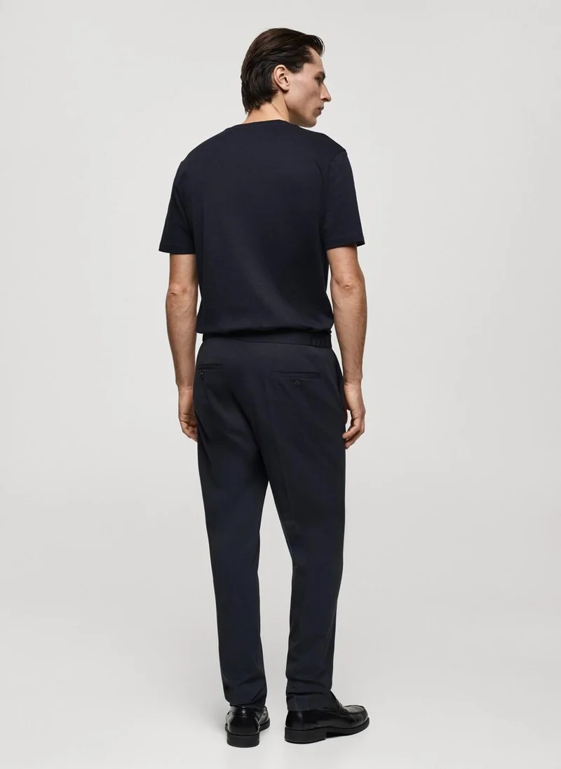 مانجو مان Medium weight regular fit T-shirt