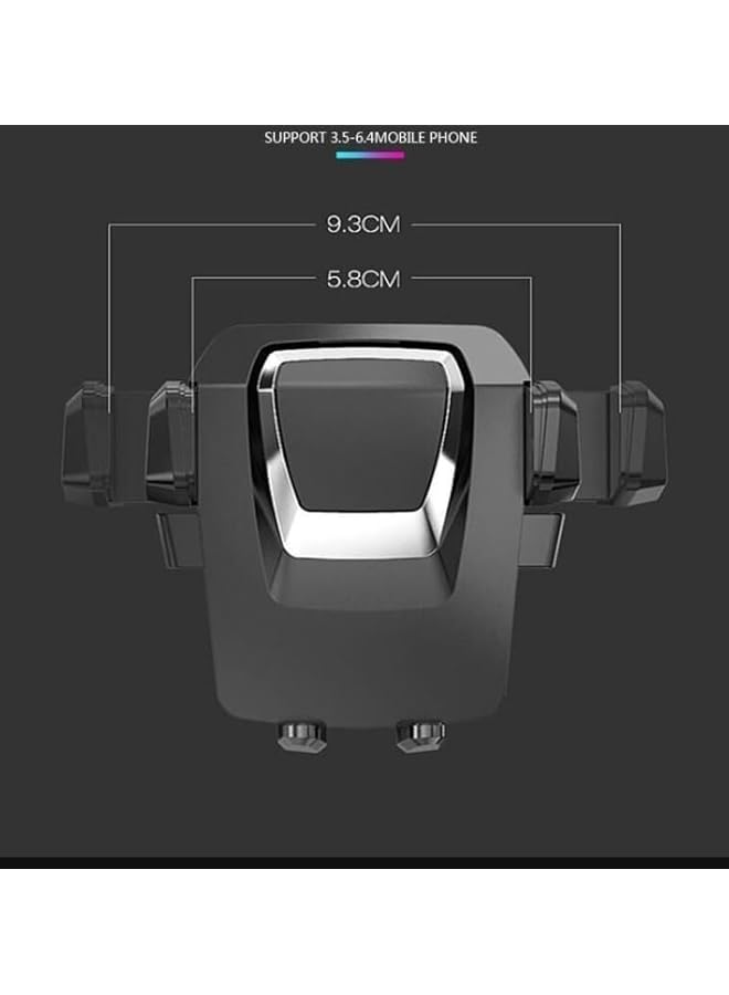 S-TOP Mobile Holder for Car Dashboard Windshield with 360 Degree Rotation & Powerful Suction Cup, Extended Arm Mount Car Phone Holder for iPhone 13/14/15 Pro Max Galaxy S22/S23/S24 Ultra, etc - Image 3