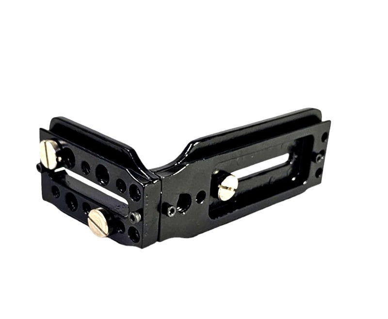 Shopee DSLR Camera L Bracket Vertical Horizontal Switching Tripod Quick Release Plate Compatible with Canon Nikon Sony DJI Osmo Ronin Zhiyun Stabilizer Tripod Monopod - Black - Image 3