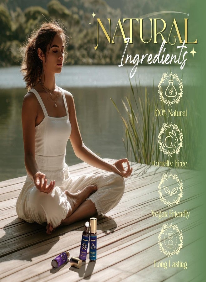 ARVIDSSON Essential Oils Roll On Set, Natural Self Care Essential Oil Blends Gift for Women - Sweet Dream, Unwind, Breahte, Balance, Focus, Happy, Aromatherapy Oil Roller for Body, Massage - Image 5