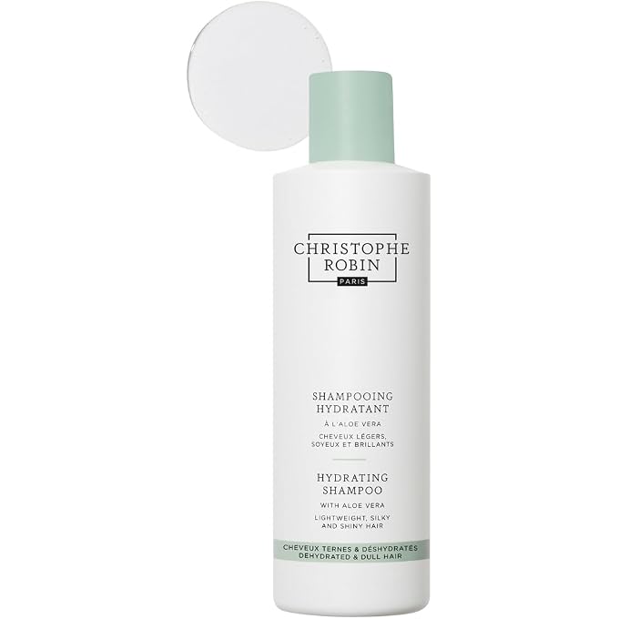 Christophe Robin Hydrating Shampoo with Aloe Vera Unisex Shampoo 8.4 oz - Image 3
