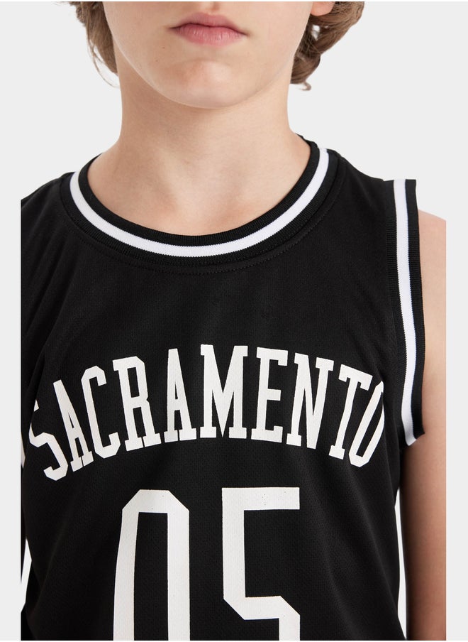 DeFacto DeFacto Kids Round Neck Sleeveless Top  - Image 5