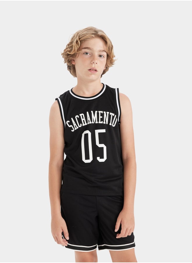DeFacto DeFacto Kids Round Neck Sleeveless Top  - Image 4