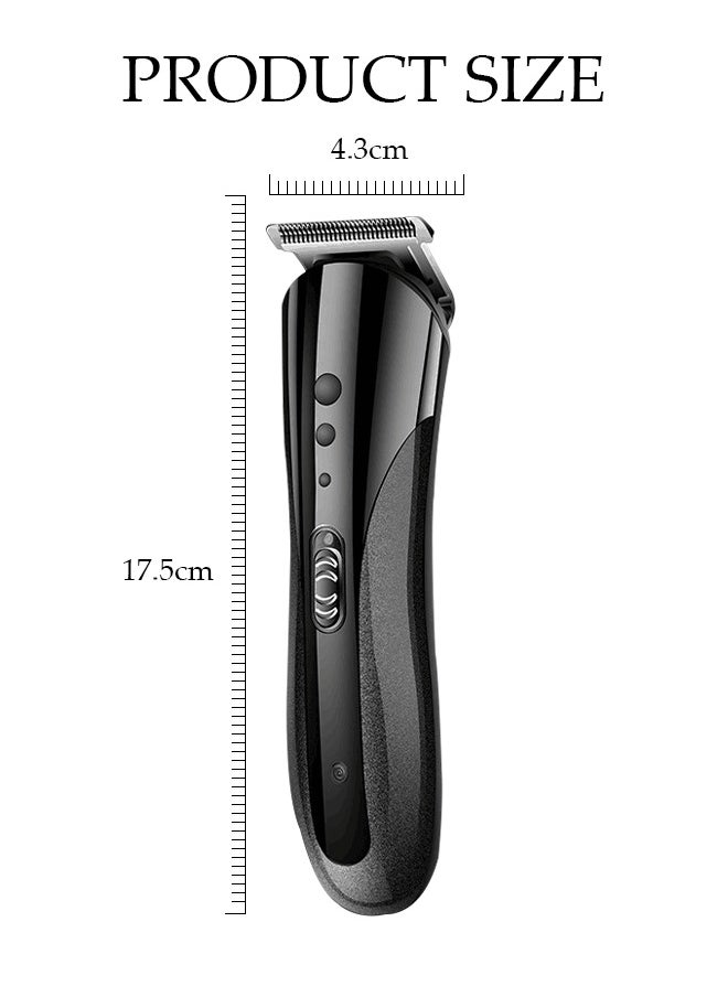 DUNISO Hair Clippers Portable Electric Shaver Powerful Storm Nose Hair Trimmer for Men with 3 Replacement Headers and 4 Positioning Combs, Multifunctional Electric Razor, USB Hair Trimmer Set for Travel  - Image 2