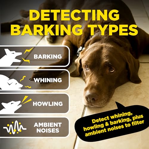 Dogtra Smart NOBARK Detects Whining and Barking, 33 ft Range App for Notifications, E-Collar, Behavior Report, Waterproof IPX9K, Compact Size for 10 lb Dogs, Triple Detection Accuracy - Image 2
