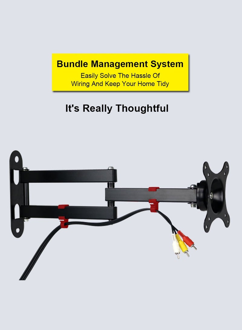 Rotating Retractable Monitor Wall Mount Suitable for 10-32 inch Screens,10Kg Load-bearing - Image 4