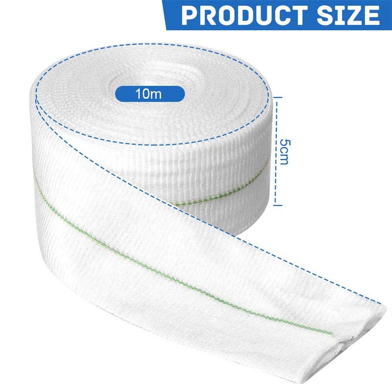 Yeasing Tubular Elastic Sport Bandage 2inch x 32.8 Feet Reusable Sleeve Stretch Dressing Retainer Gauze Stockinette Tubing for Arm Knees Legs - Image 2