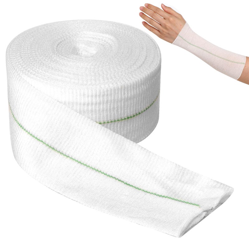 Yeasing Tubular Elastic Sport Bandage 2inch x 32.8 Feet Reusable Sleeve Stretch Dressing Retainer Gauze Stockinette Tubing for Arm Knees Legs - Image 1