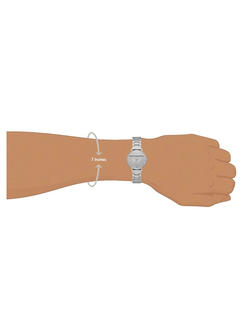GUESS Women's Silver Analog Stainless Steel Strap Watch - GW0512L1 - Image 5