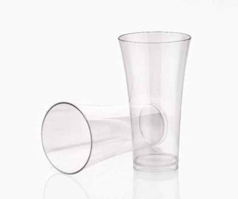 LEAWALL Kitchenware Store Multi Purpose Unbreakable Long Drinking Glass Set of 6 Pcs 300 ml Capacity Each Clear Glass Unbreakable - Image 2