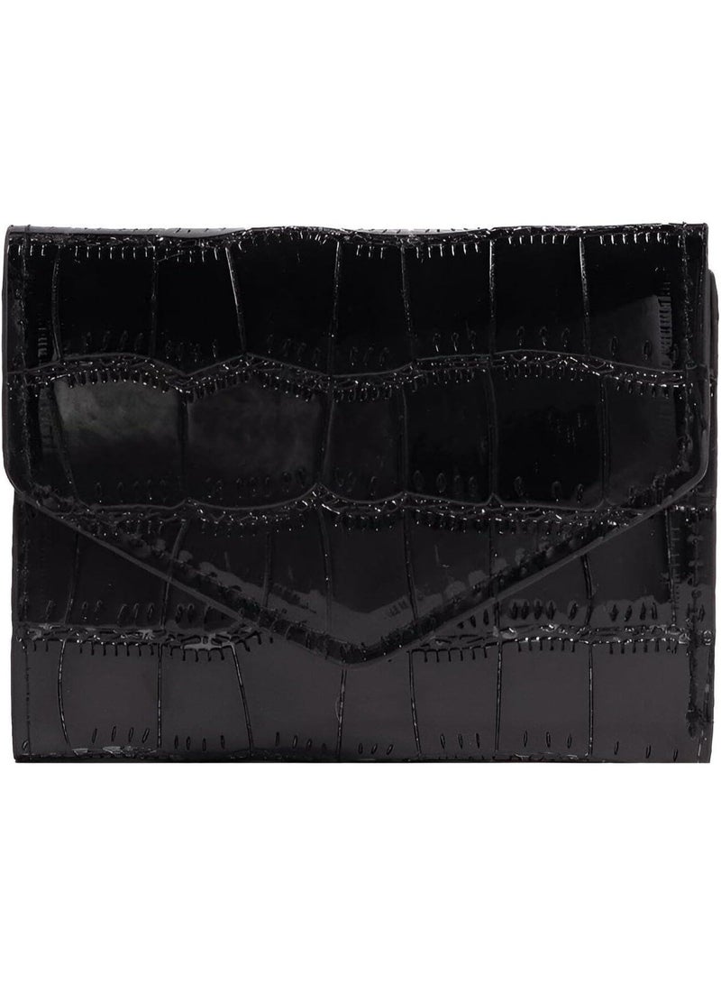 محفظة نسائية ميني جلد لامع بتصميم أنيق وصغير الحجم – خفيفة، عملية، وسهلة الحمل للمناسبات والاستخدام اليومي - Image 4