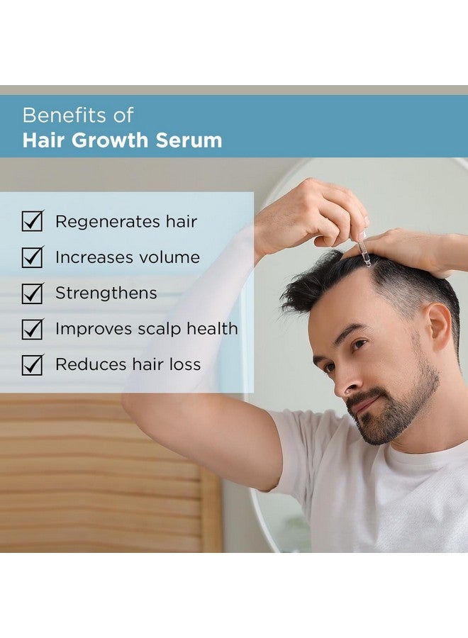 Hair Growth Serum For Men (30Ml) With 3% Redensyl, 4% Anagain, 3% Biacapil | Stimulates Hair Growth | Prevents Hair Fall | Improves Hair Strength
