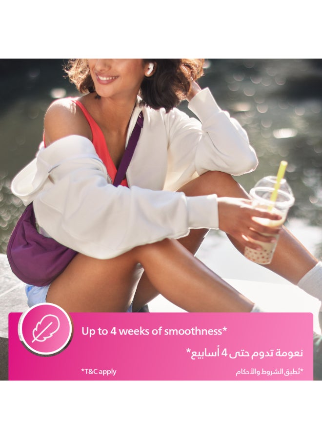 Philips Corded Epilator with shaving head and massage cap-BRE237/00 Lavender - Image 4