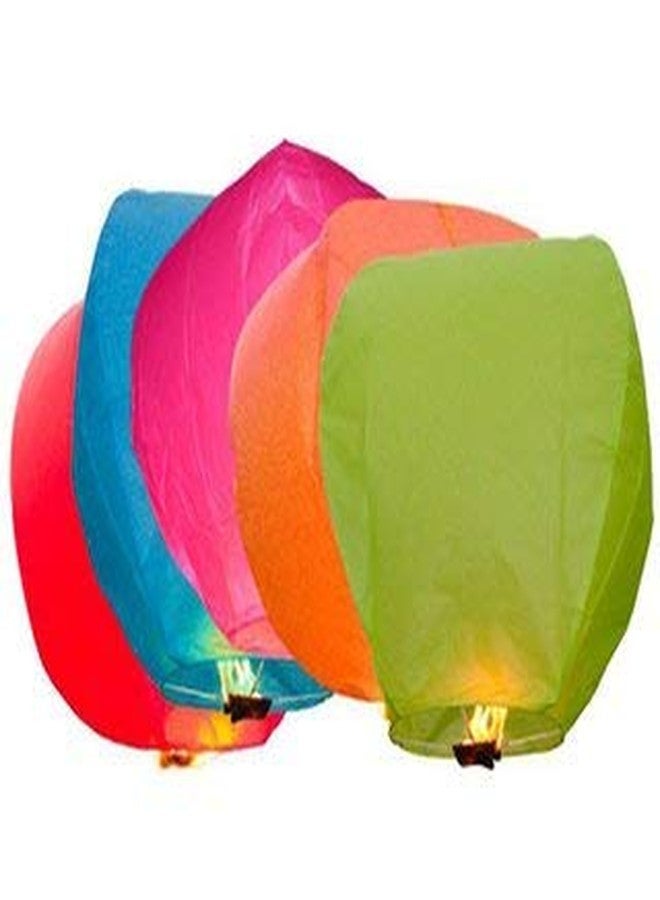 Gamereserves® Hot Air Balloon Paper Sky Lantern Set of 5 - Image 1