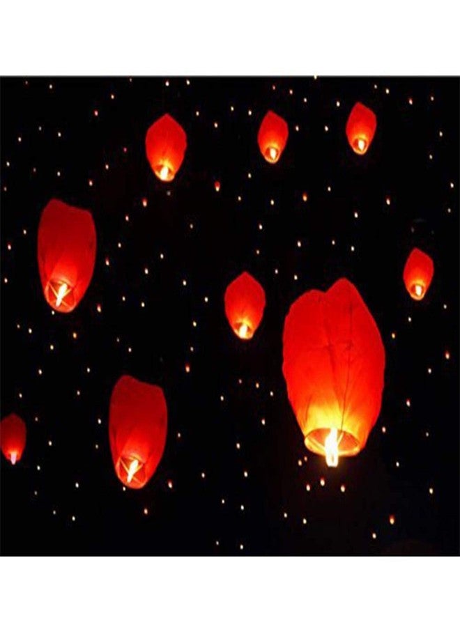 Gamereserves® Hot Air Balloon Paper Sky Lantern Set of 5 - Image 3