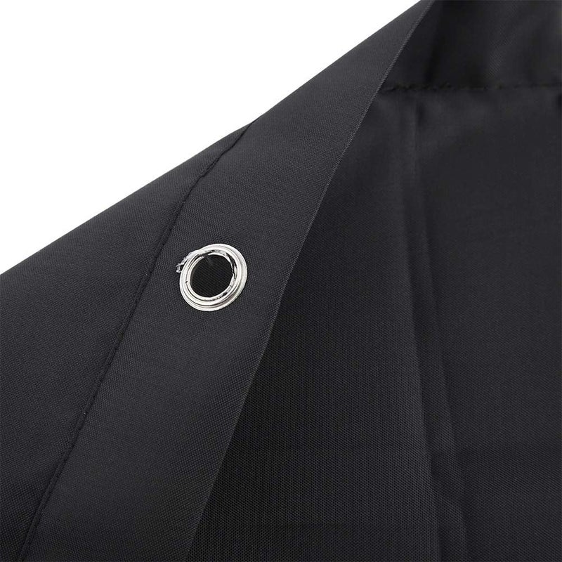 Black Wall Pattern Shower Bath Curtain, Bathroom Curtain with 12 Hanging Hooks, Stylish Polyester Fabric for Bathroom Privacy, Durable and Fade - Shower Curtai (180 * 200CM) - Image 3