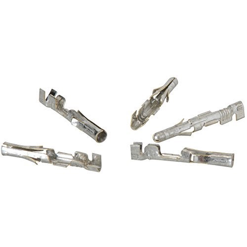 Molex Connector Lot, 5 Matched Sets, (2-Circuits) w/14-20 AWG .093" Pins, Free Hanging - Image 2