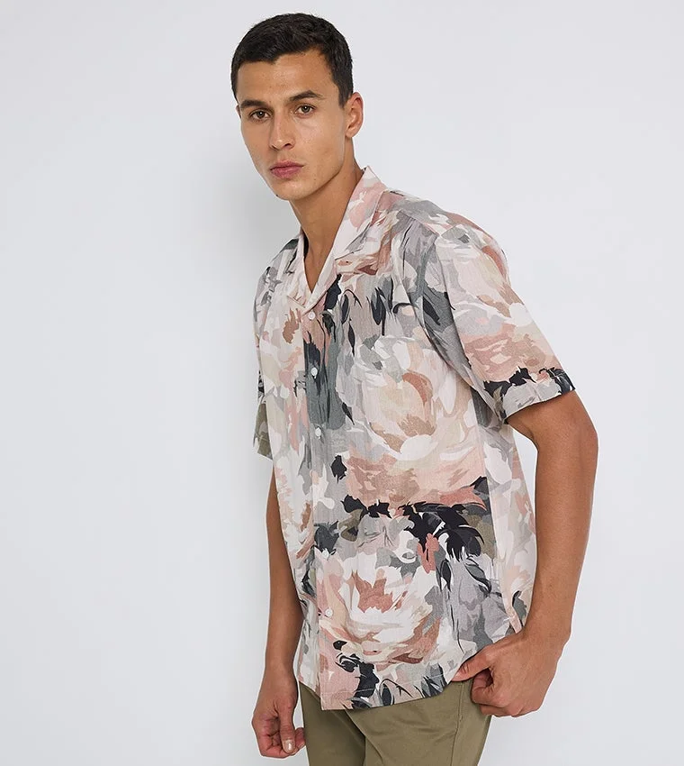 Ben Sherman Ben Sherman Men's Short Sleeve Printed Shirts
