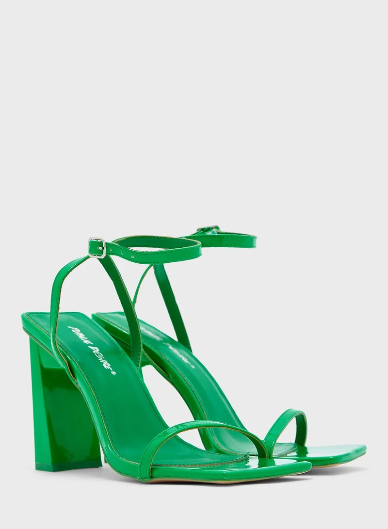 PUBLIC DESIRE Charlotte High Heel Sandals
