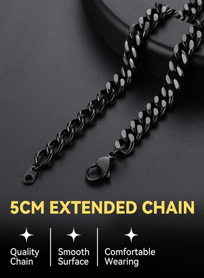 ChainsHouse قلادة كوبية من الأسلاك الشائكة من ChainsHouse للنساء والرجال، مصنوعة من الفولاذ المقاوم للصدأ/الذهب عيار 18 قيراطًا/الأسود، بتصميم جمجمة قوطية وأشواك، قلادة تشوكر، مجوهرات بانك، طولها من 16 إلى 20 بوصة، 16 بوصة (تشوكر)، معدن، بدون أحجار كريمة - Image 4