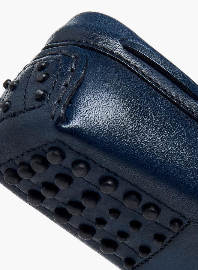 Mister Duchini Boys Leather Slip-On Moccasins - Image 5