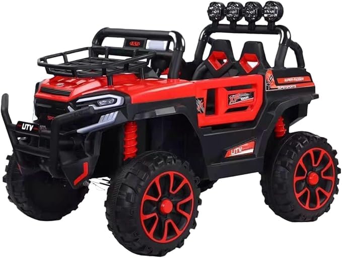 kids electric car ride on Two Seater (red)