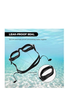 ENDLESS  Premium Swimming Goggle with Anti-Fog and UV Protection | Stylish 180 Degree Wide View Glasses | Soft Silicone Gasket for Leak Proof | With Hard Case  - Image 4