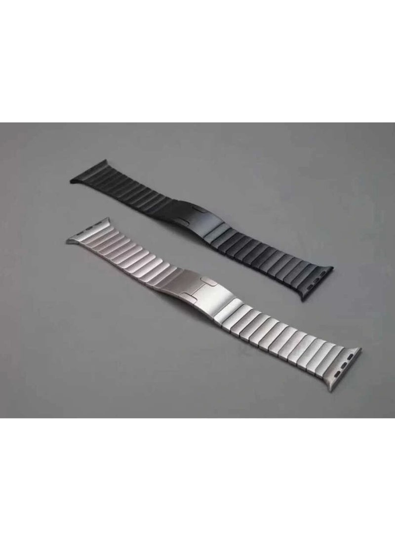 RedClick - Apple Watch 10 46MM Krd-35 Stripe Design Metal Band - Image 1