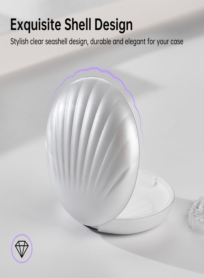 ELMWAY Retainer Case with – Aligner & Orthodontic Retainer Cleaner Box, Mouth Guard Travel Case, Portable Design, Removable Silicone Pad, Safety Closure - Image 5