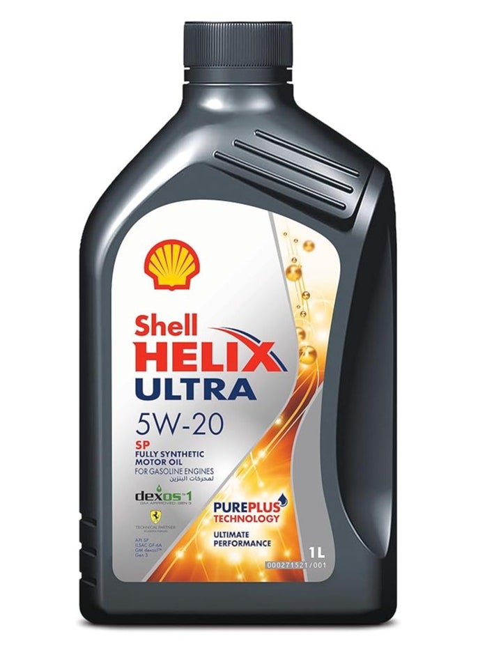 Shell - Helix Ultra SP 5W-20 Engine Oil | Full Synthetic, Maximum Engine Protection & Fuel Efficiency - Image 1