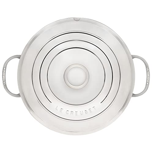 Le Creuset Le Creuset TriPly Stainless Steel Rondeau Pan 45 Quart 