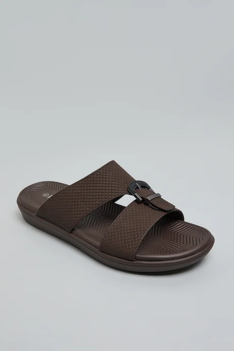 أر أند بي Textured Flat Sandals